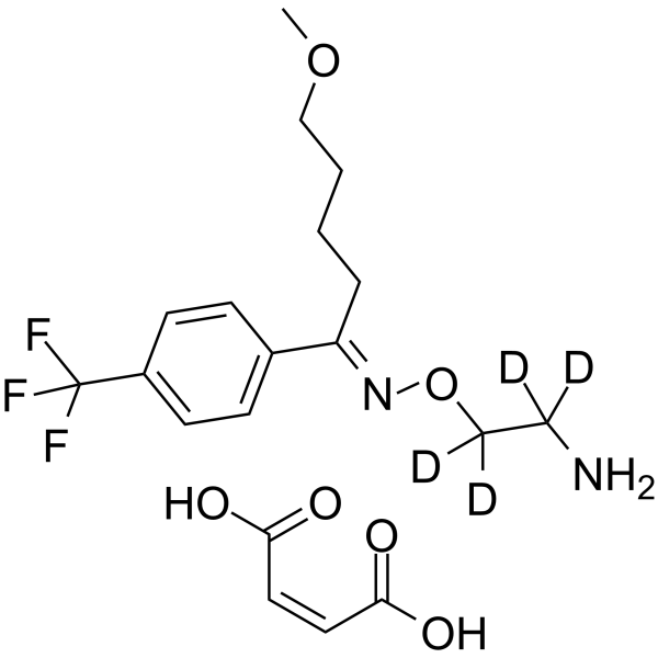 Fluvoxamine-d4 maleate (DU-23000-d4 (maleate))